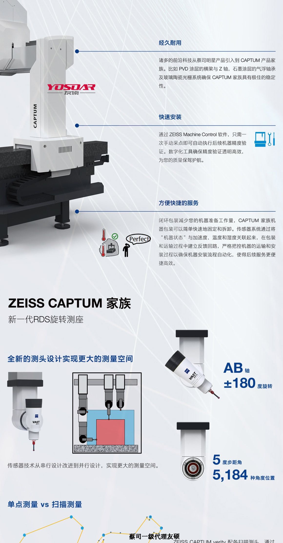 静海蔡司三坐标CAPTUM